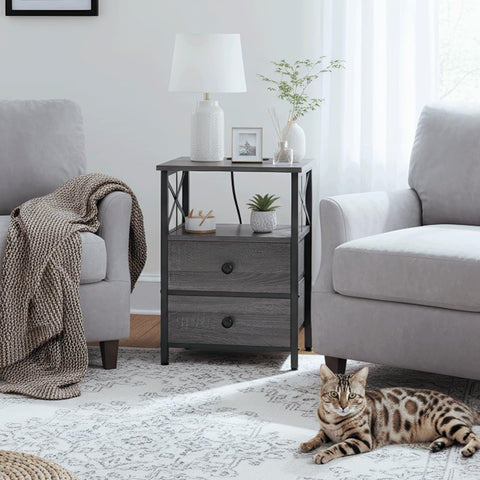 AMHANCIBLE mesita de tamaño compacto ideal para espacios pequeños