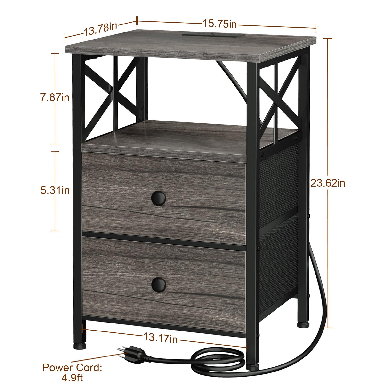 AMHANCIBLE mesita: superficie decorativa para lámpara u objeto