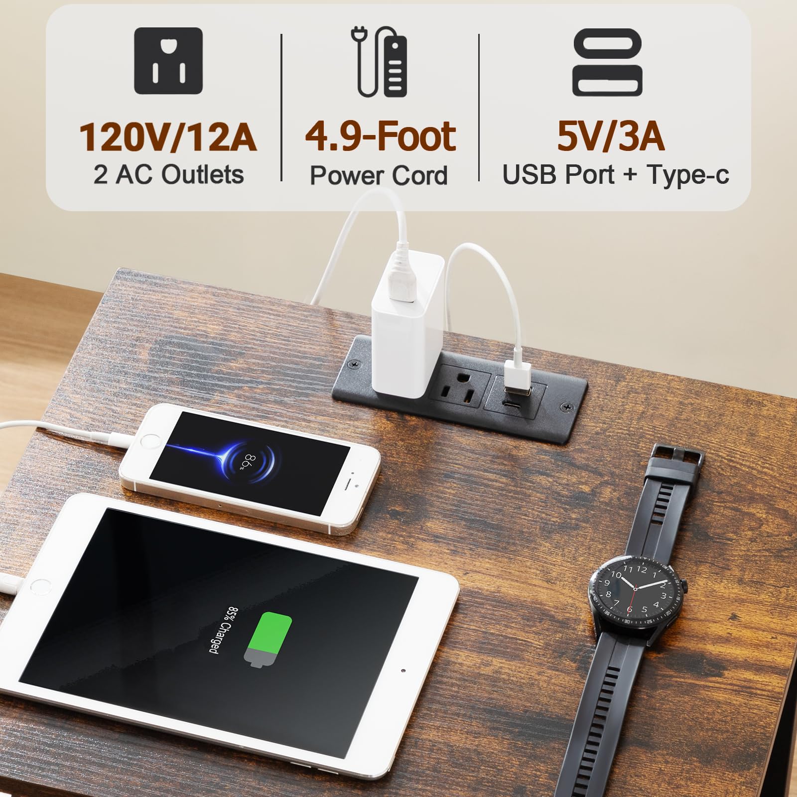 AMHANCIBLE panel superior de madera FSC para decoraciones