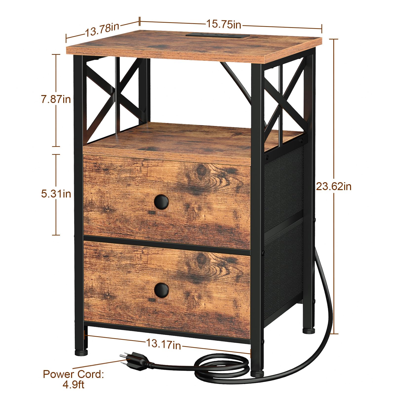 AMHANCIBLE superficie de madera FSC con apariencia cálida