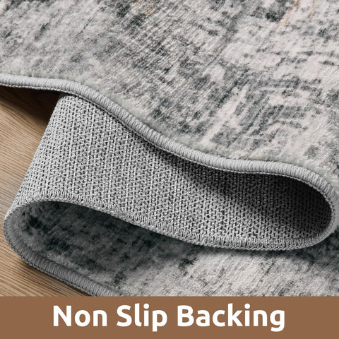 Alfombra AMOAMI con base antideslizante TPR para mayor seguridad.