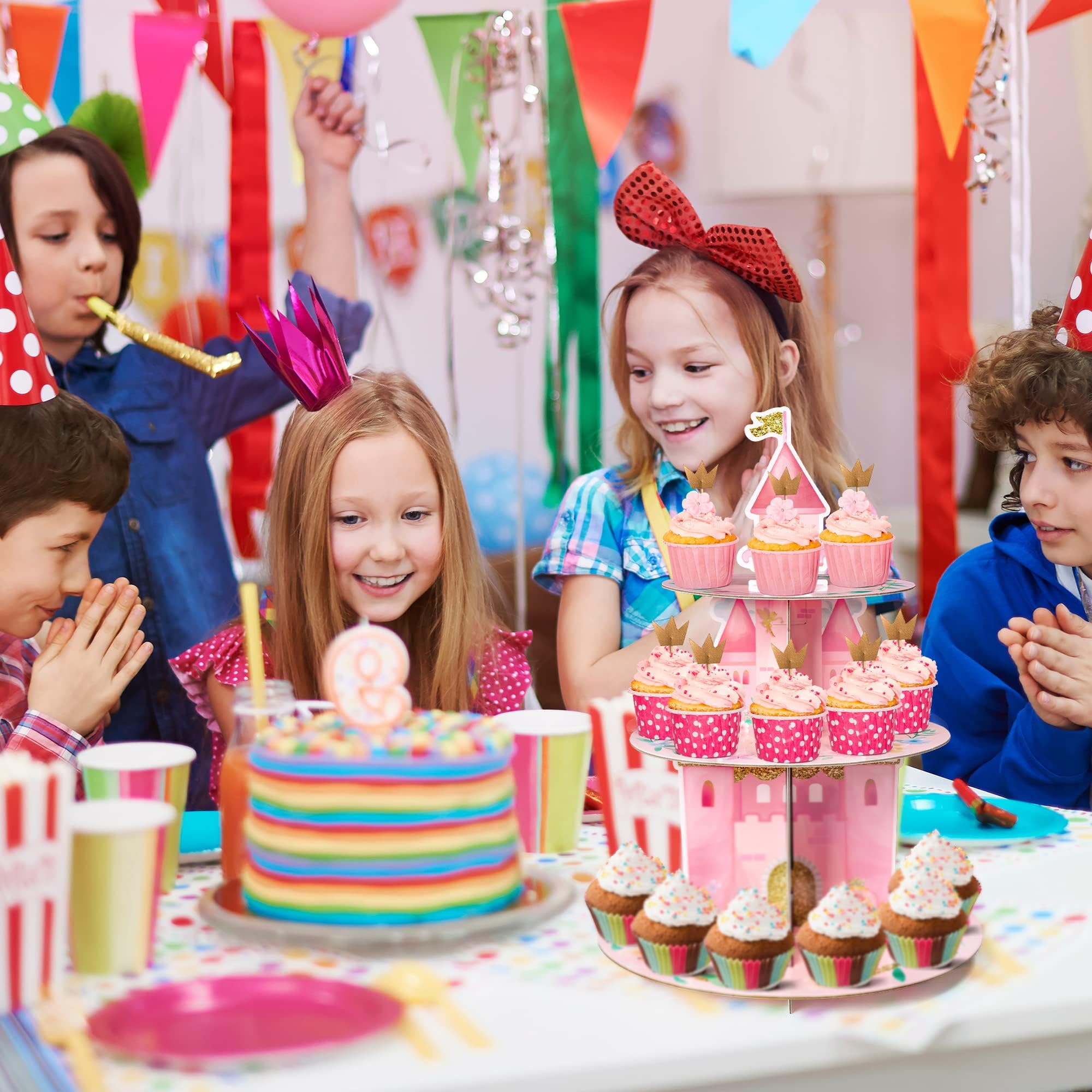 ANGOLIO Material papel resistente, mesas de postres