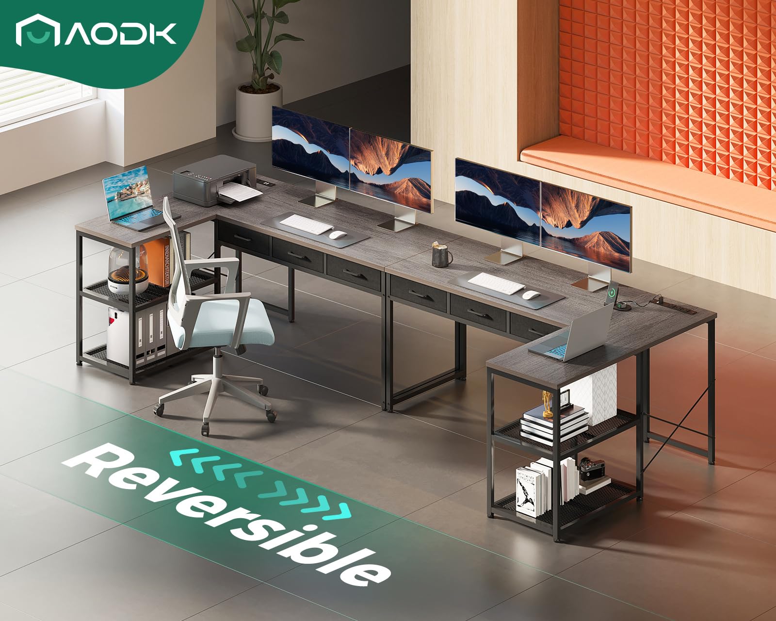 AODK L 53 pulgadas: aprovecha el espacio disponible