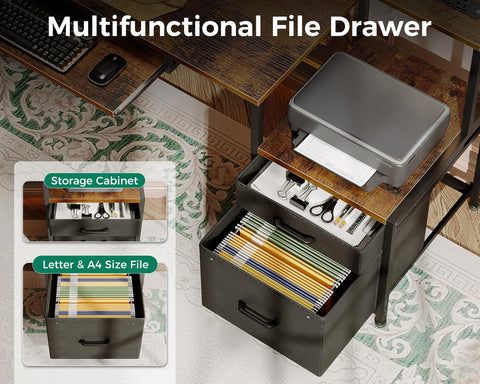 AODK tomas de corriente y puertos USB integrados para carga rápida.