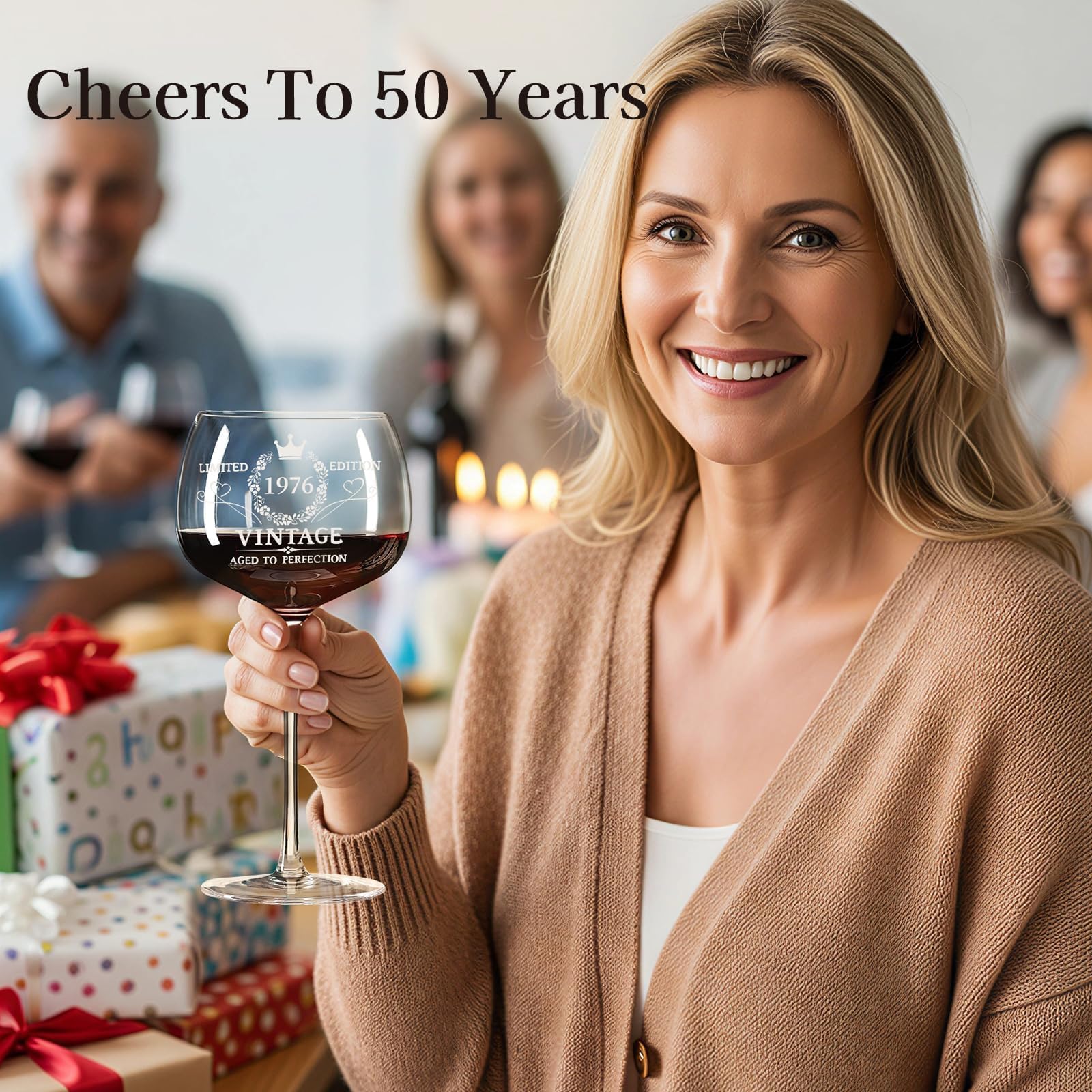 Cristal AOZITA con claridad para realzar el vino