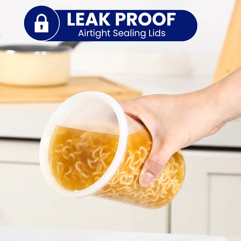 AOZITA uso-multifuncional-32oz, ideal para sopas, ensaladas y comidas para llevar.