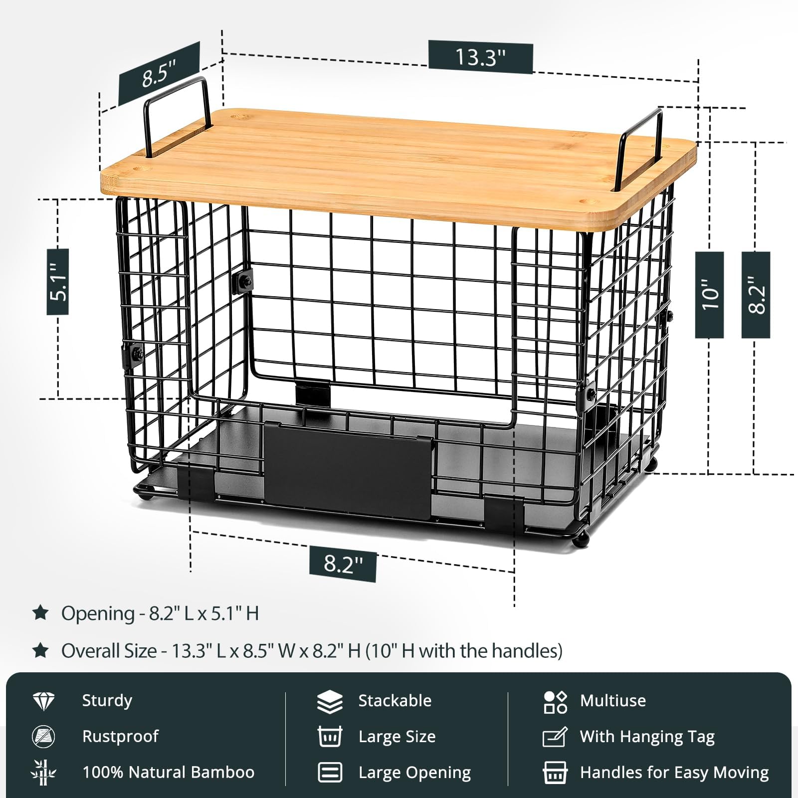 AOZITA usos múltiples en cocina, despensa y lavandería