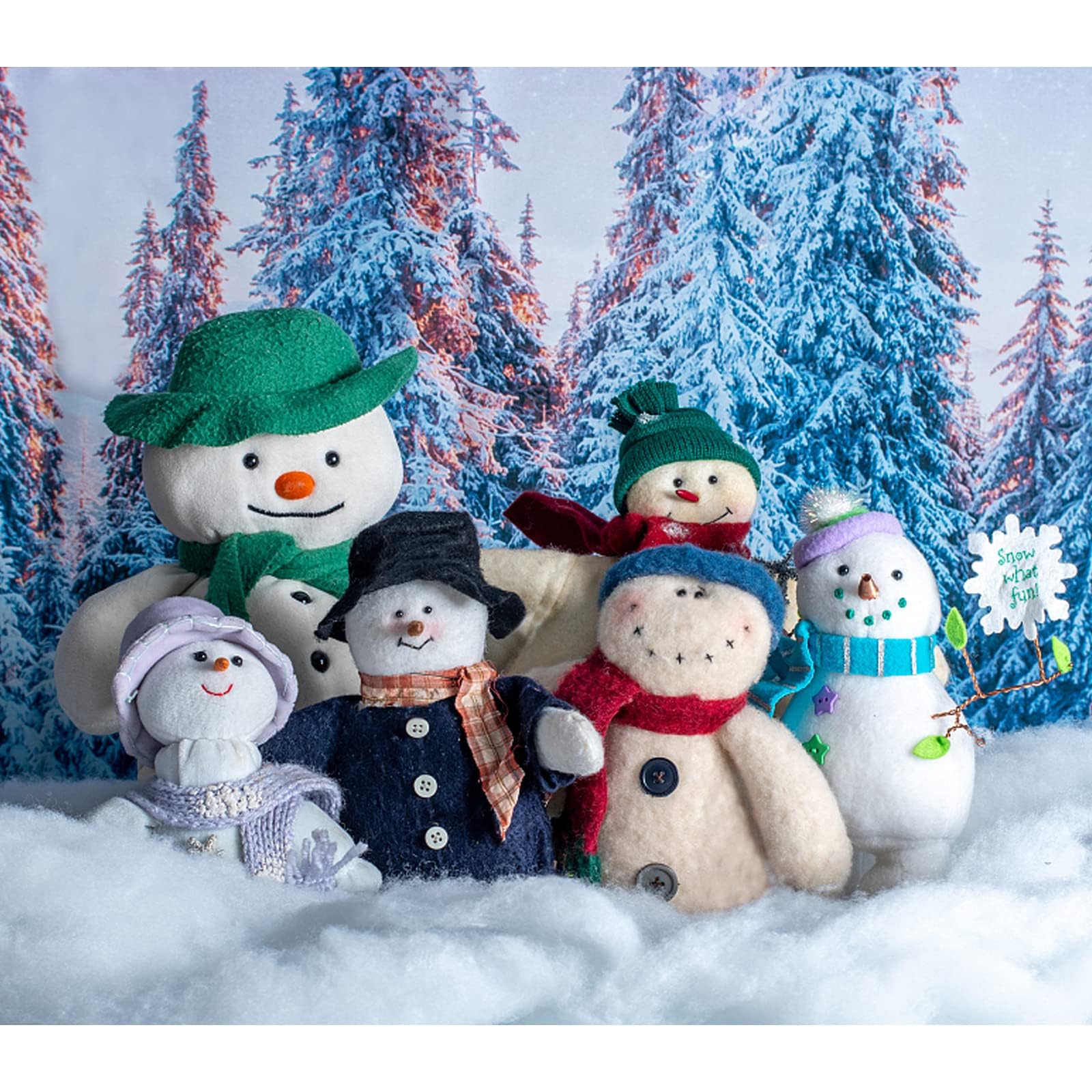 Nieve resistente a llamas de Apragaz, segura para decoración interior.