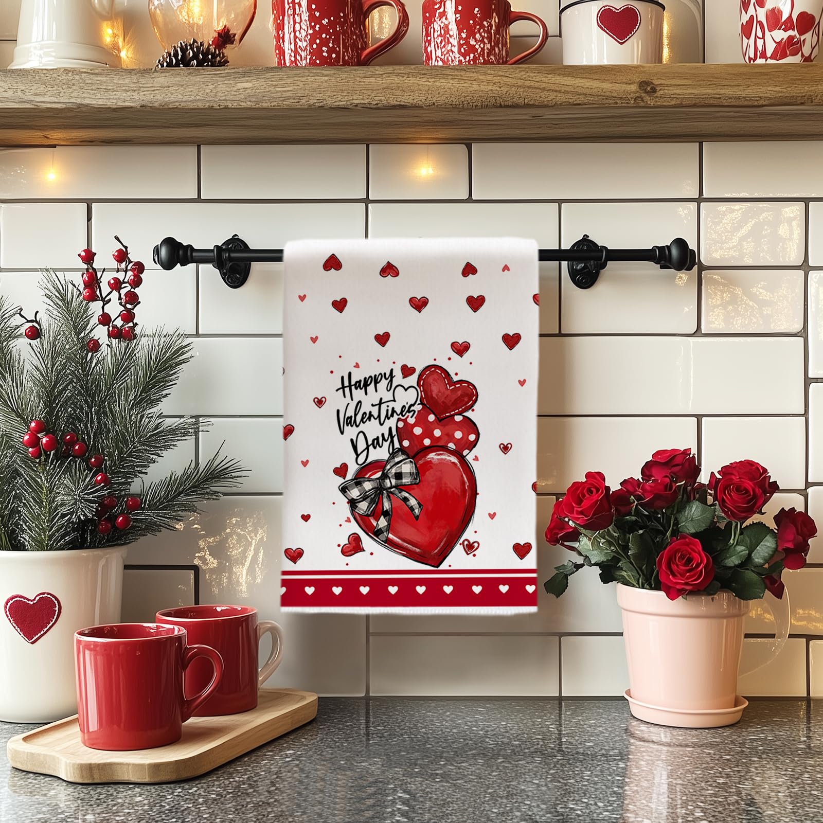 ARKENY toallas cocina decoración estacional para la casa.