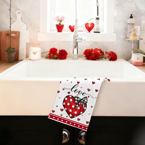 ARKENY toallas cocina diseño original de San Valentín para la decoración.