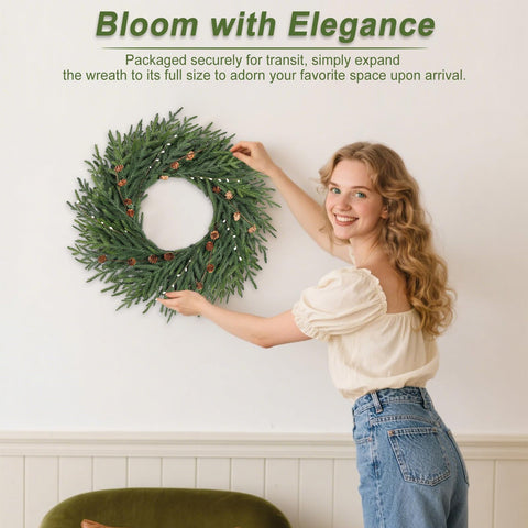 Artgar corona lista para personalizar con cintas lazos o luces