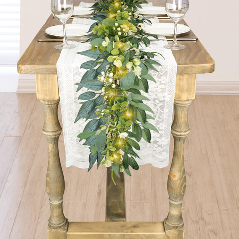 Artgar guirnalda decorativa versátil para mantel o arco.