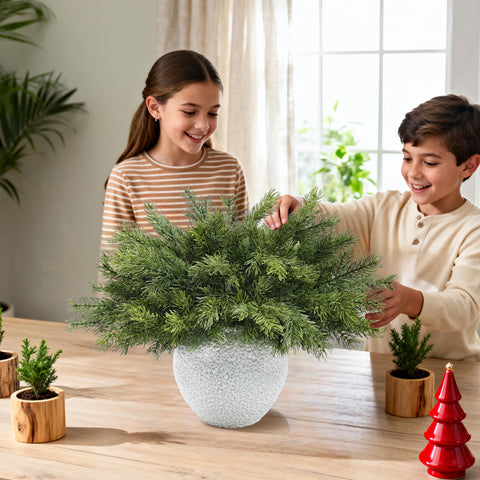 Artgar ramas pino y cedro artificial con detalle y textura