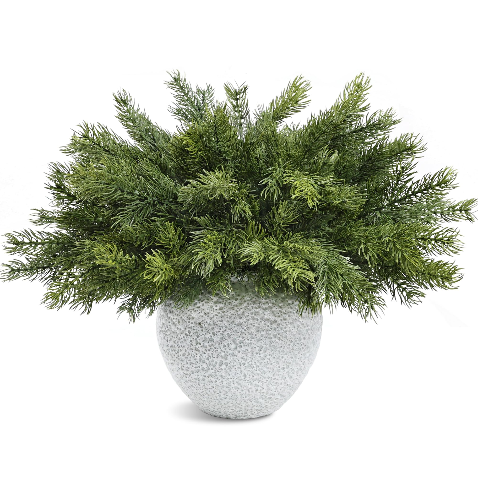 Artgar ramas pino navideñas 18 pulgadas realistas para jarrón elegante
