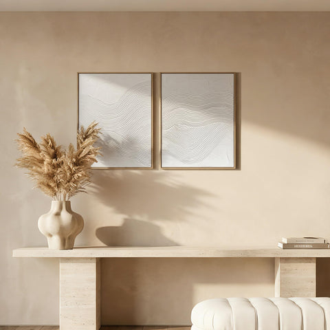 Artiluxy ganchos preinstalados facilitan la colocación del cuadro.