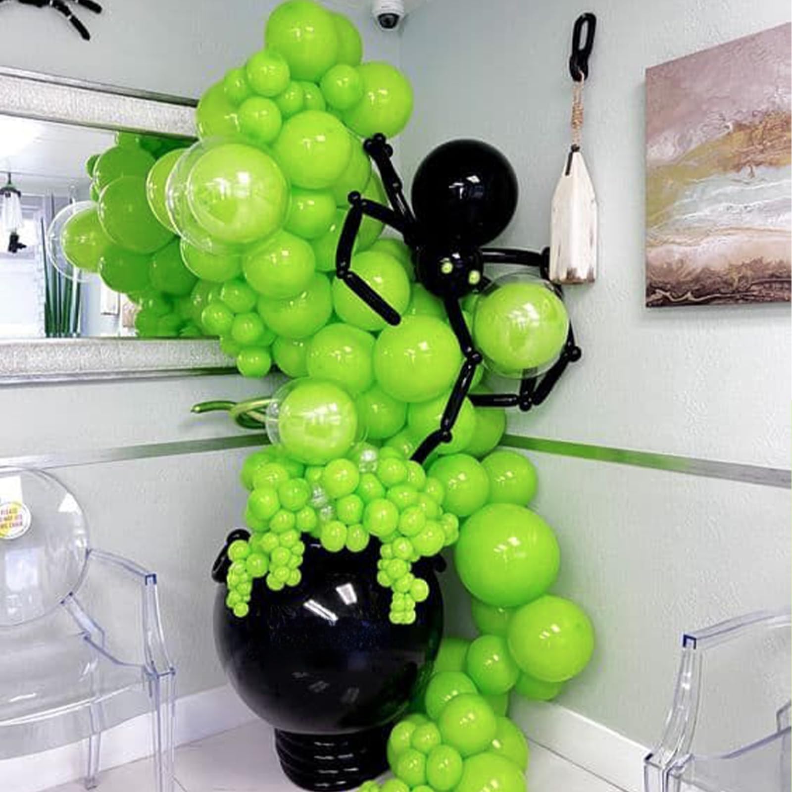 awenztech cinta verde para arcos, facilita la sujeción y acabado