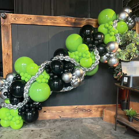 awenztech globos lima verde de 5 pulgadas para rellenar huecos