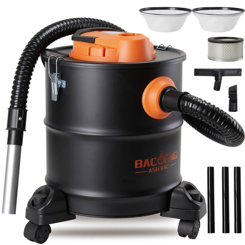 Aspiradora BACOENG para chimenea, limpieza de cenizas con potencia y facilidad