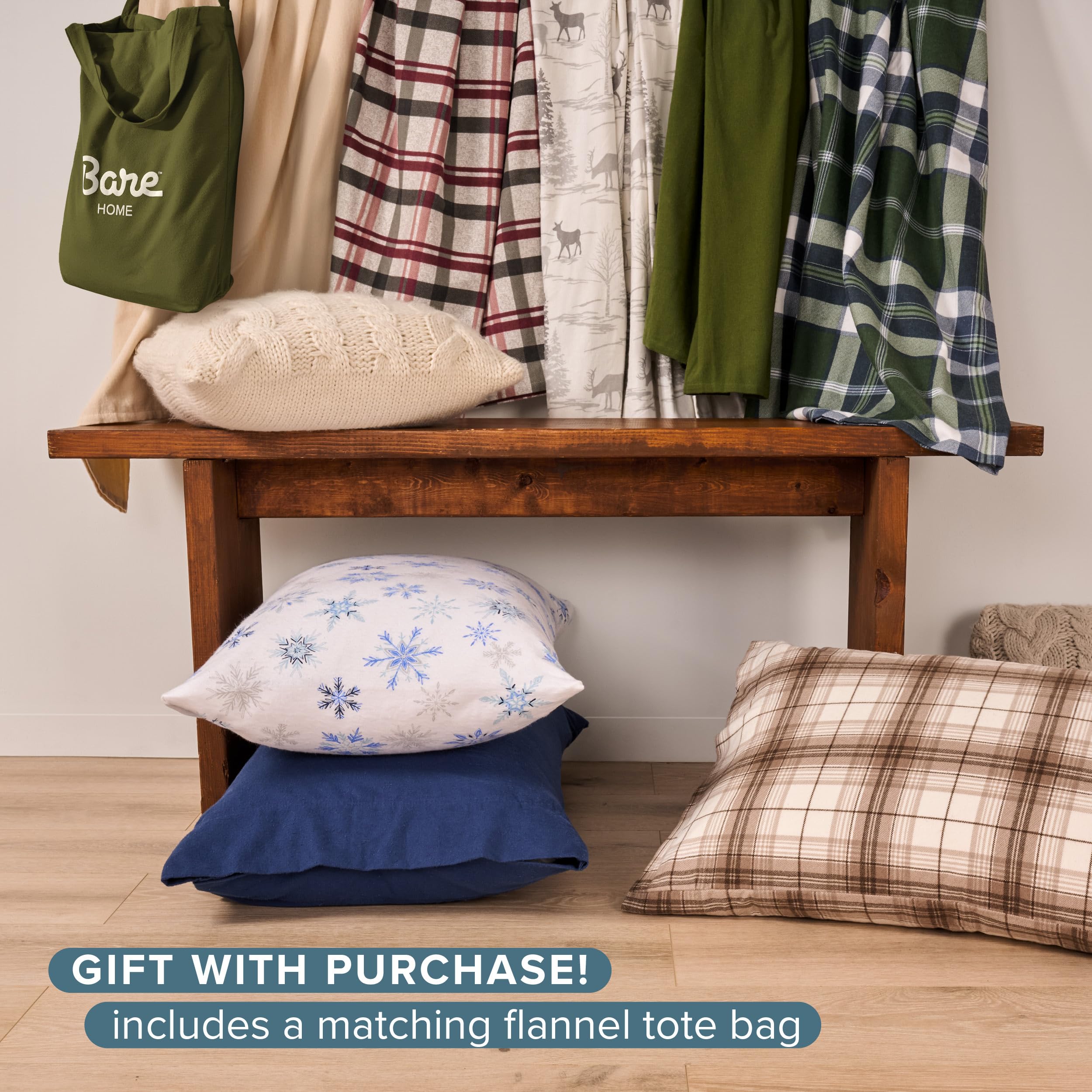 Lavado en frío de las sábanas Bare Home para reina, mantenimiento sencillo