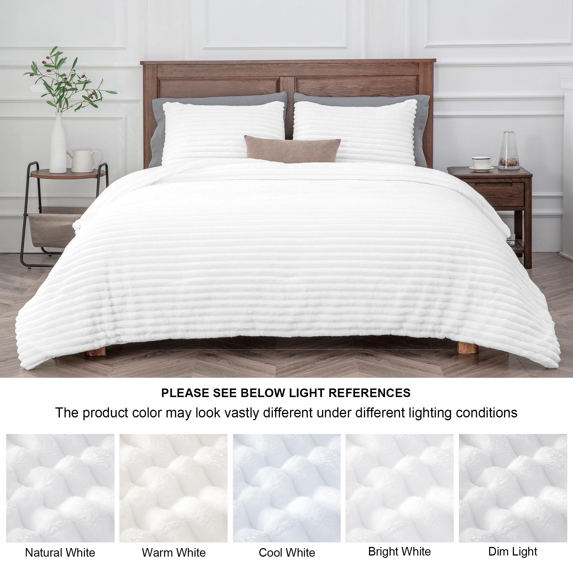 BEDELITE edredón rey cálido para inviernos fríos y noches más confortables