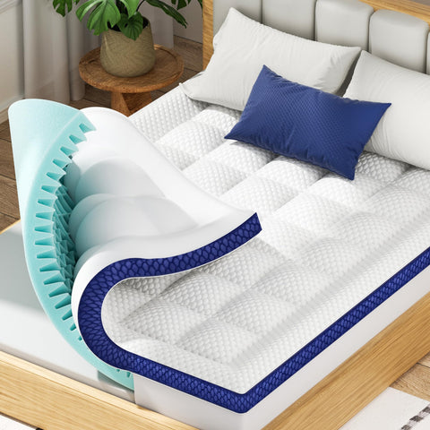 BEDELITE Cubrecolchon dormir en nube ofrece comodidad suave durante la noche