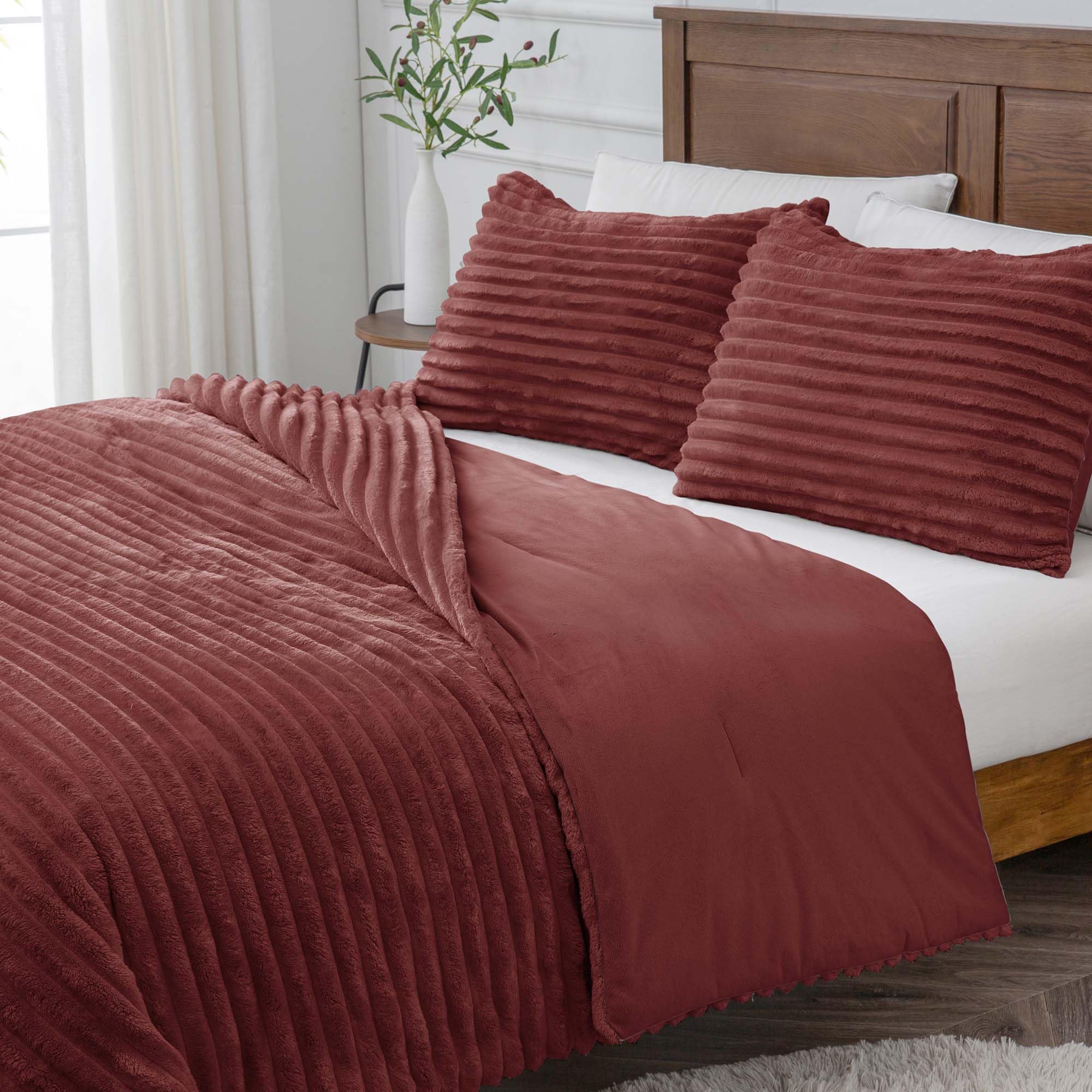 BEDELITE edredón rey, lavado fácil y duradero para uso diario