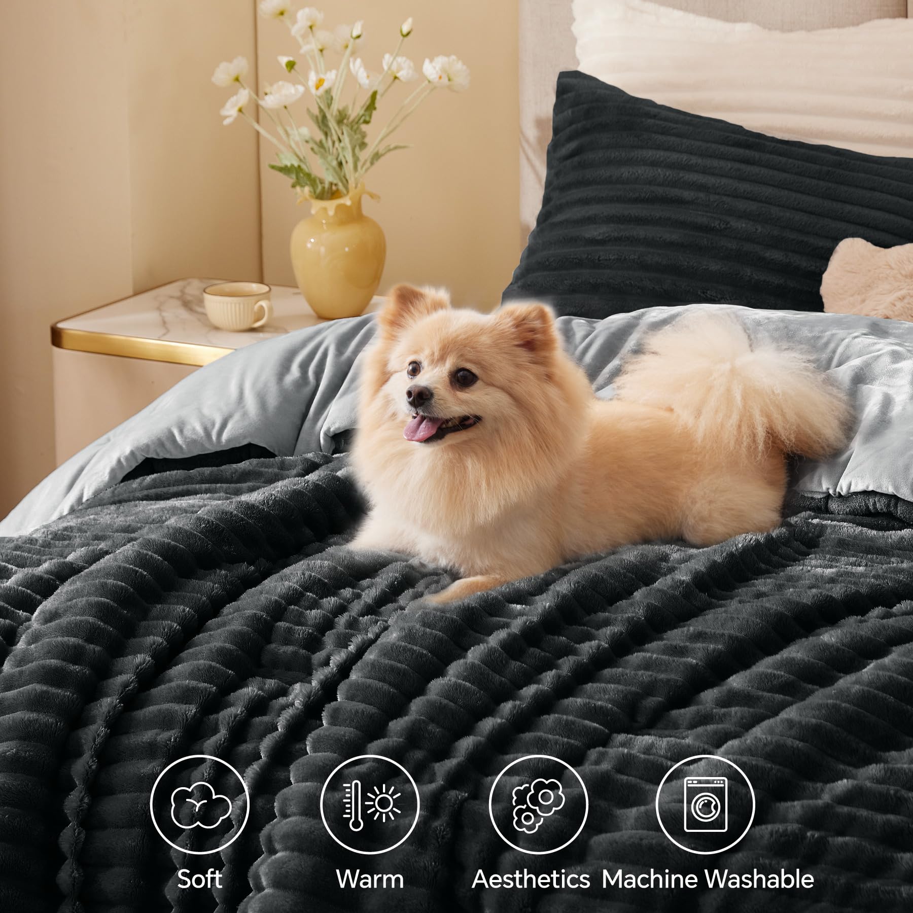 BEDELITE frente textura micro felpa: tacto sedoso y agradable al contacto.