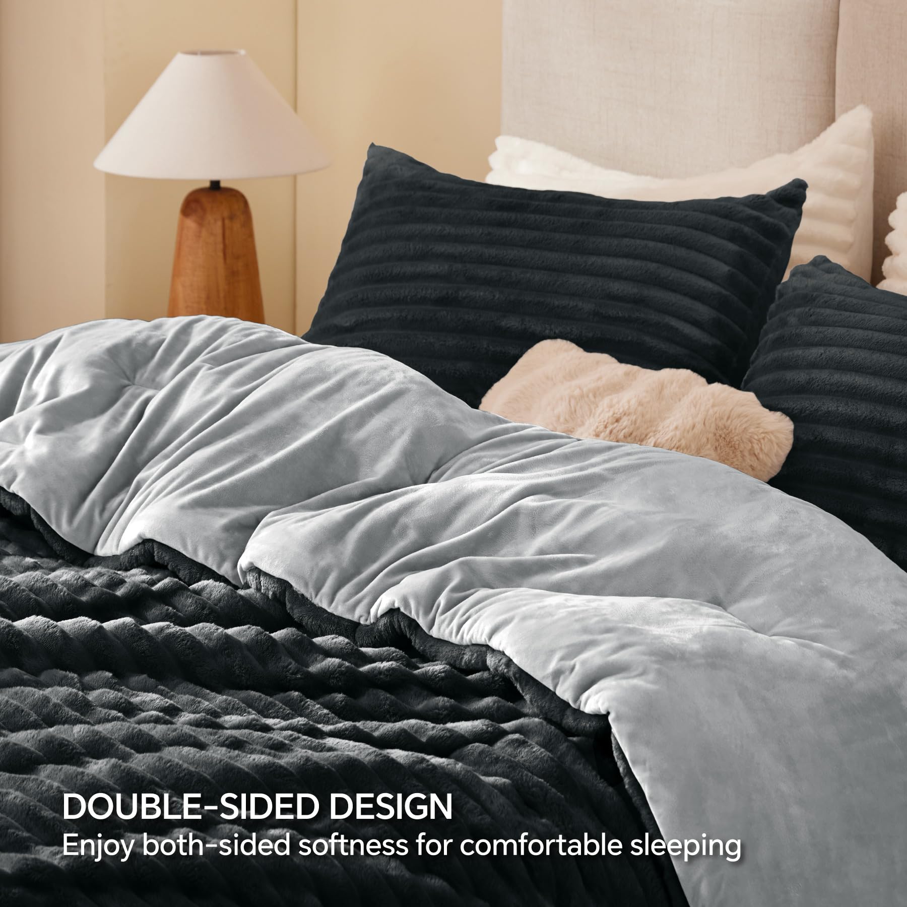 BEDELITE fundas de almohadas California King, juego incluido para un look coordinado