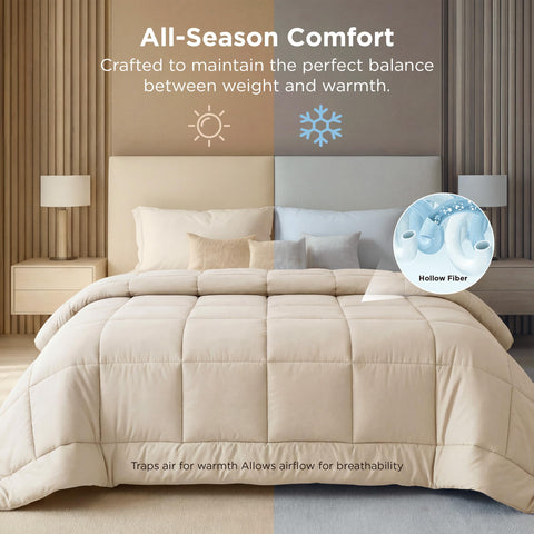 Bedsure 8 pestañas laterales, inserto estable y adaptable.