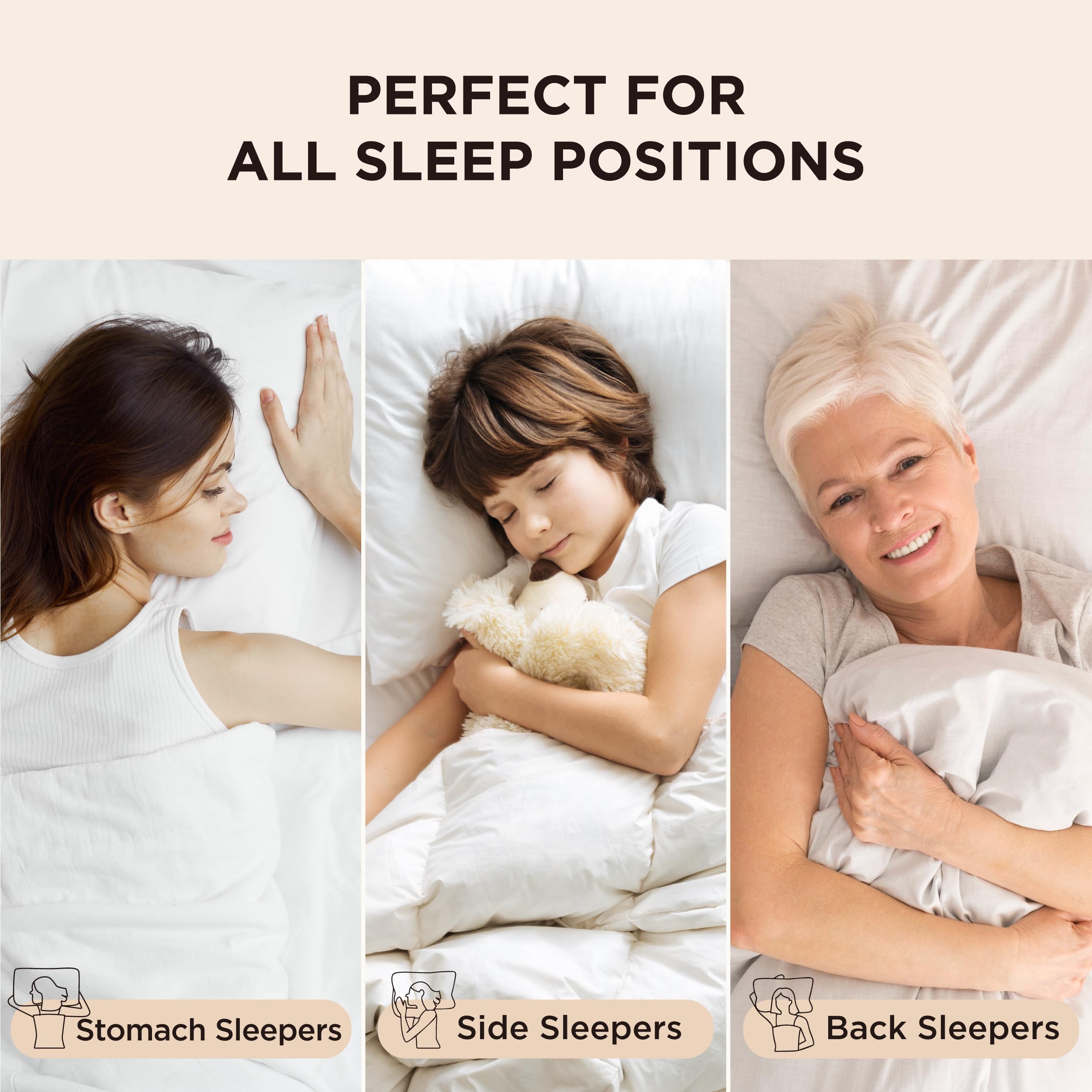 Bedsure funda de microfibra suave para una sensación sedosa