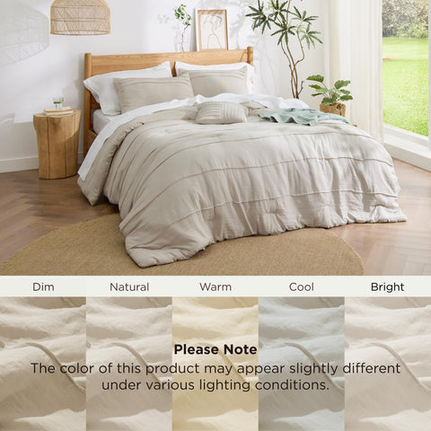 Bedsure etiqueta OEKO-TEX, seguro para piel sensible.