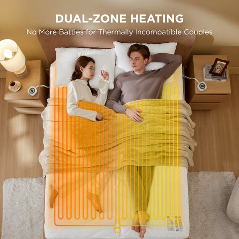 Bedsure borde elástico mantiene el cubrecama en su lugar toda la noche.