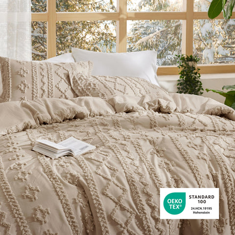 Certificación OEKO-TEX garantiza durabilidad y seguridad de los materiales.