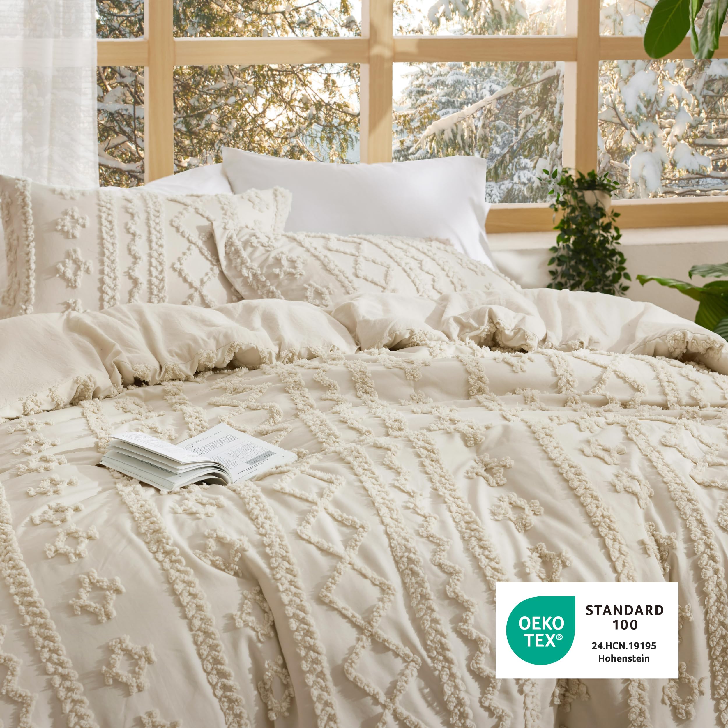 Bedsure certificado OEKO-TEX para durabilidad y color estable