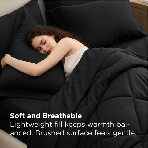 Bedsure certificado OEKO-TEX visible para seguridad familiar.