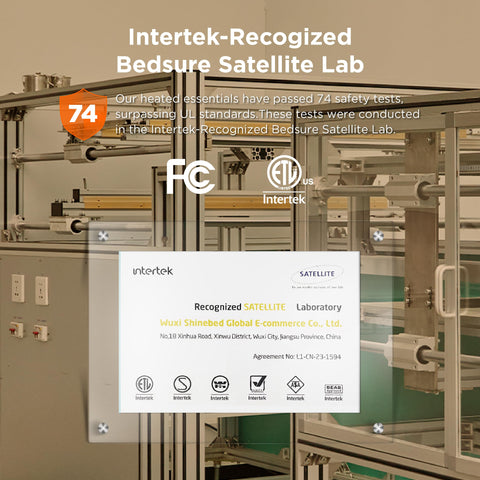 Bedsure cobertor calefactable con precalentamiento para iniciar la noche rápidamente.