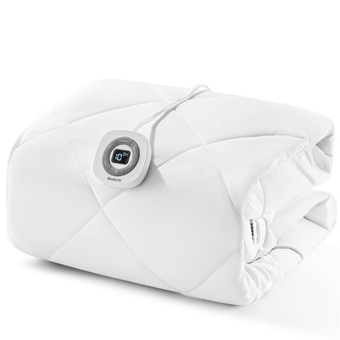 Bedsure cobertor calefactable ideal para dormir cómodo toda la noche.
