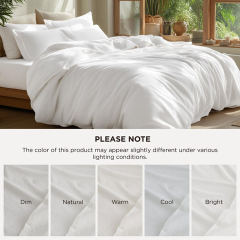 Bedsure cubre edredón con cierre invisible para una apariencia limpia