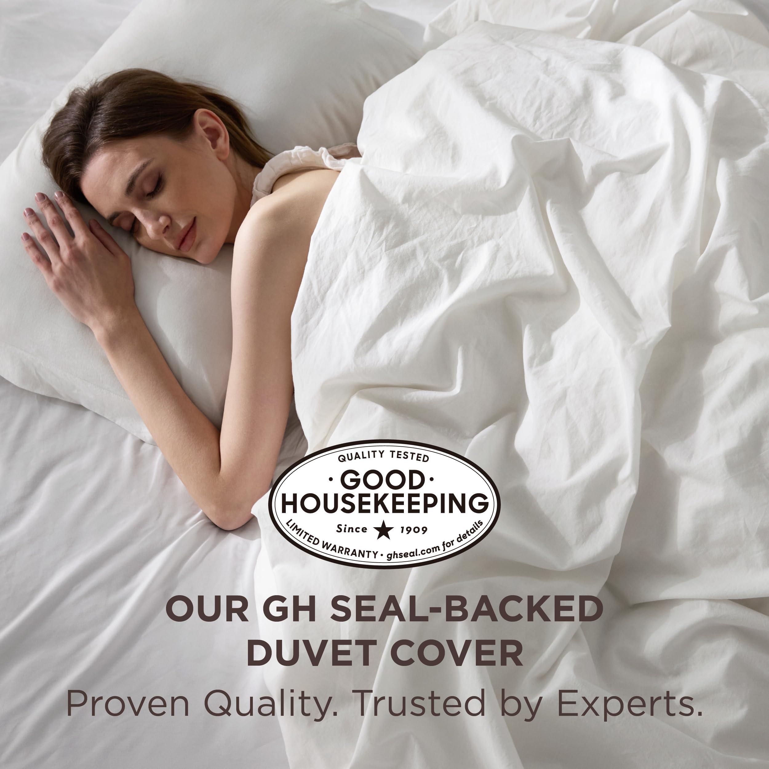 Bedsure cubre edredón prelavado, sensación ligera y transpirable