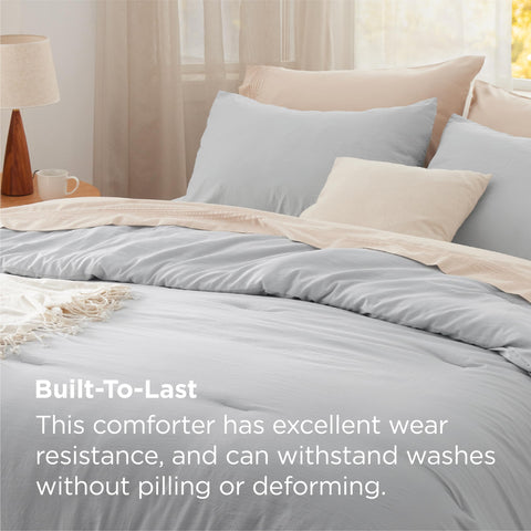 Bedsure cubrecama ligero de 90x90 cm, fácil de lavar