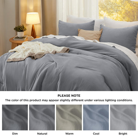 Bedsure cuidado fácil lavado en frío mantiene color y suavidad