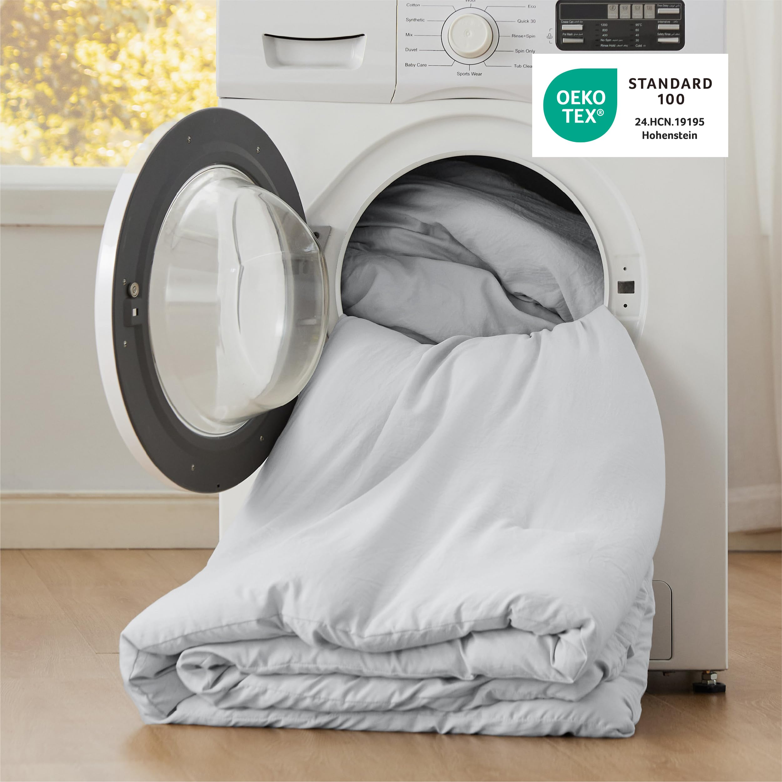 Bedsure conjunto cama queen con diseño elegante y reverso coordinado