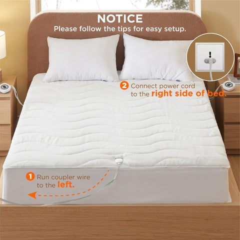 Bedsure eficiencia energética para calefacción en tomas estándar de 120V