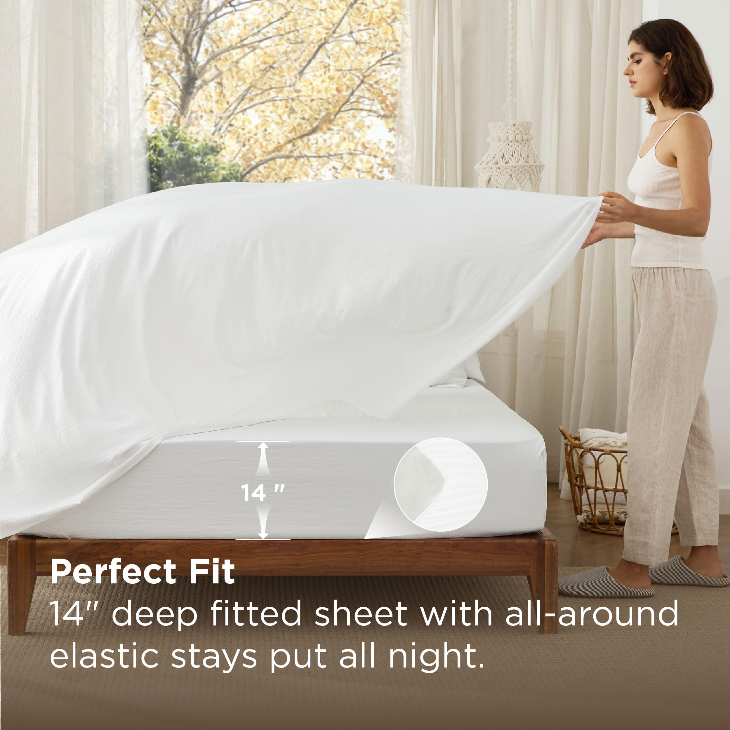 Bedsure funda-almohada-20x30 protege almohadas y mantiene un aspecto limpio.