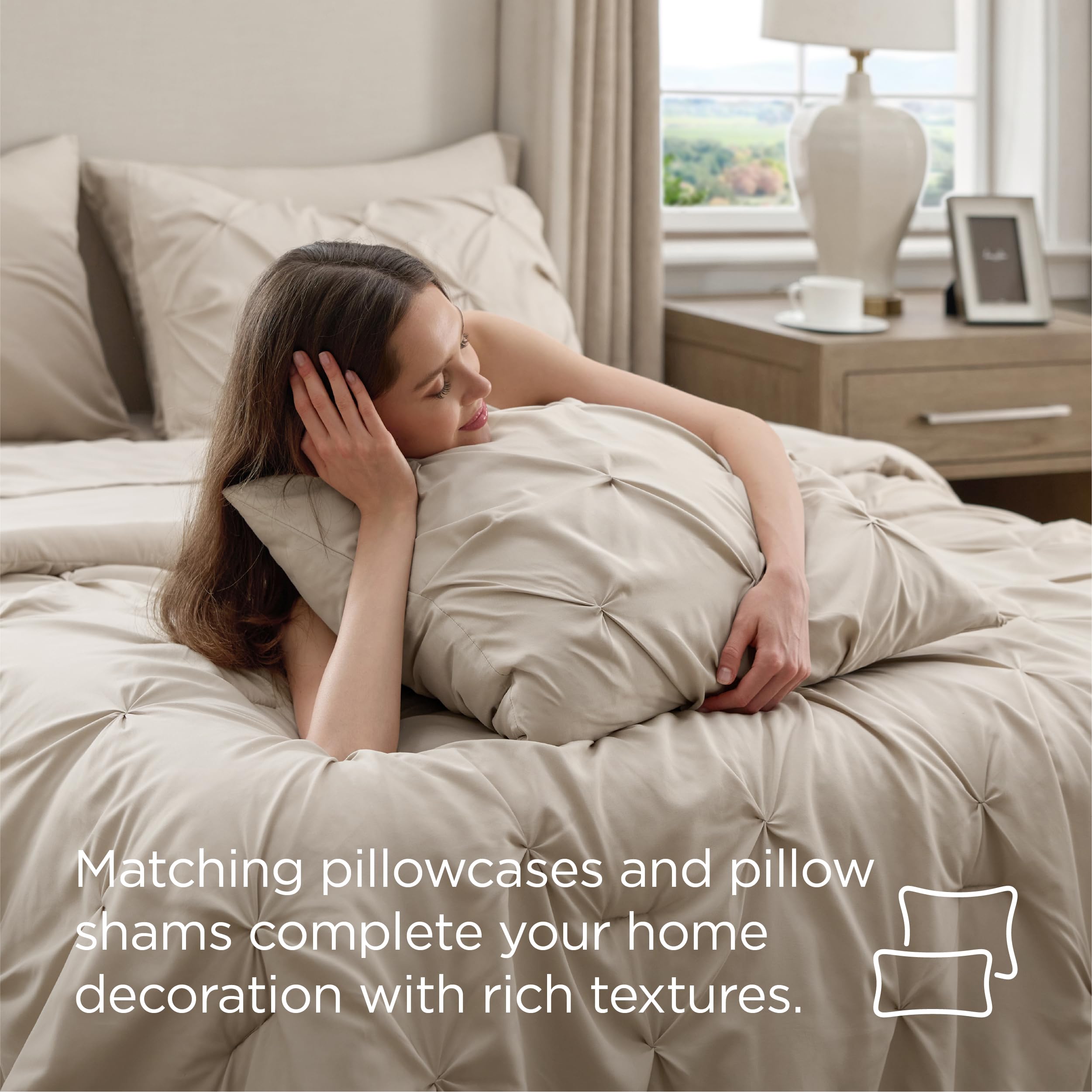 Bedsure funda almohada 20x30, funda suave para uso diario.