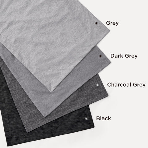 Bedsure funda almohada 20x36 gris oscuro, ajuste perfecto para almohadas estándar.