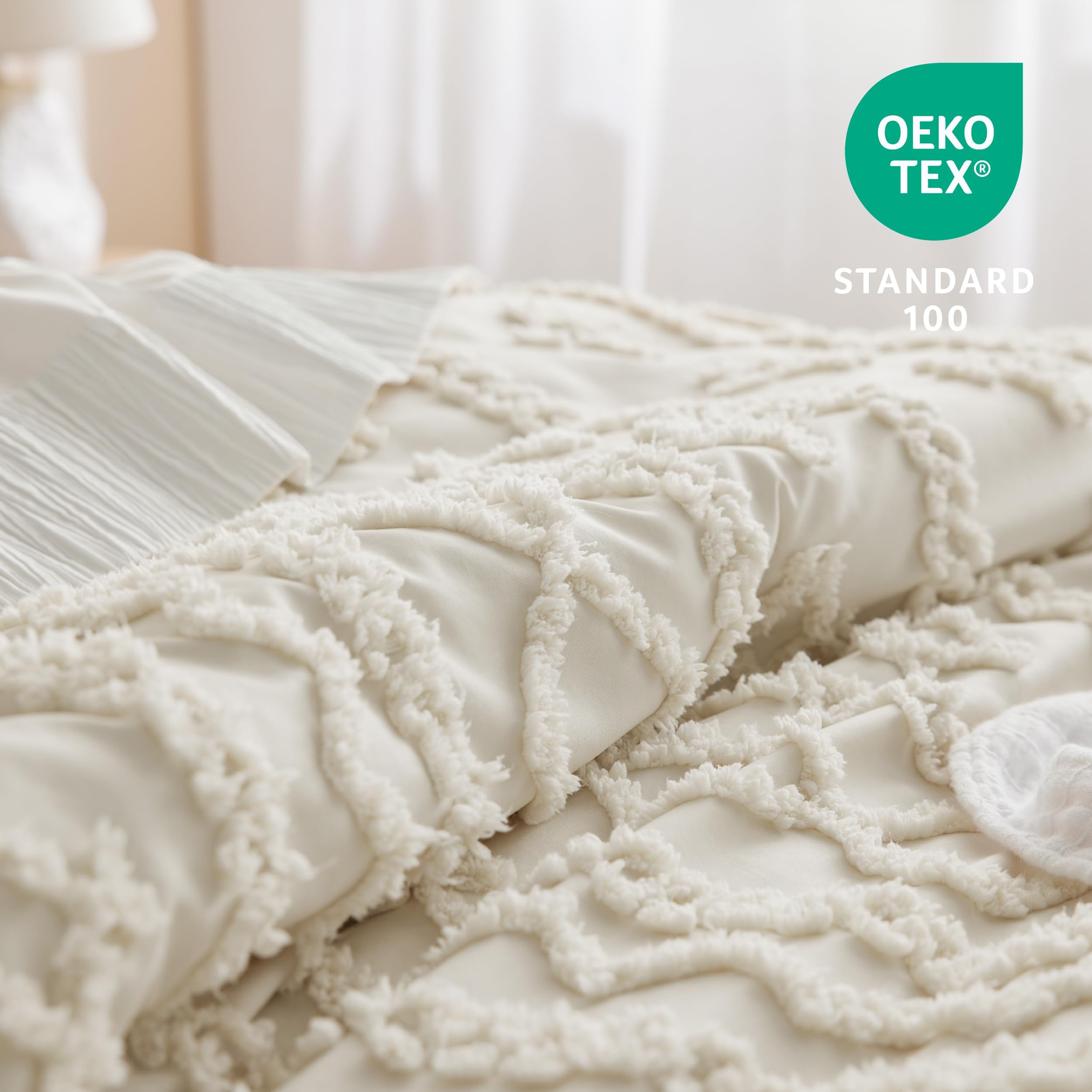 Bedsure cuidado fácil: lavado a máquina en ciclo suave.