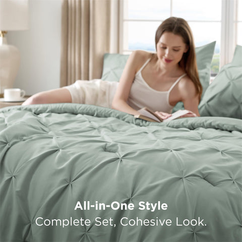 Bedsure funda cojín 20x26 realza dormitorio con estilo y color.