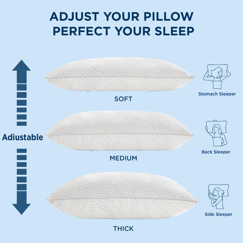 Bedsure funda rayón bambú respirable ayuda a la temperatura nocturna.