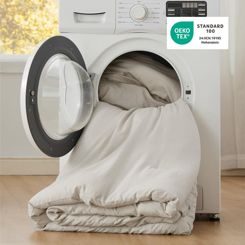 Bedsure lavado fácil a máquina en frío para mantenimiento sencillo